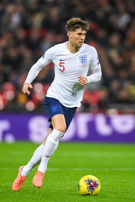 John Stones England v Montenegro Euro 2020 Qualifier Wembley 2019