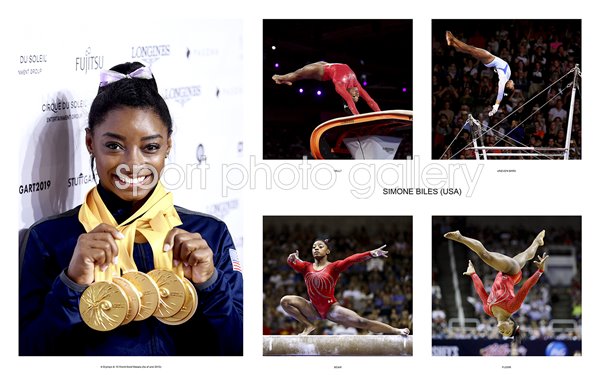 Simone Biles USA Gymnastics Golden Girl Special