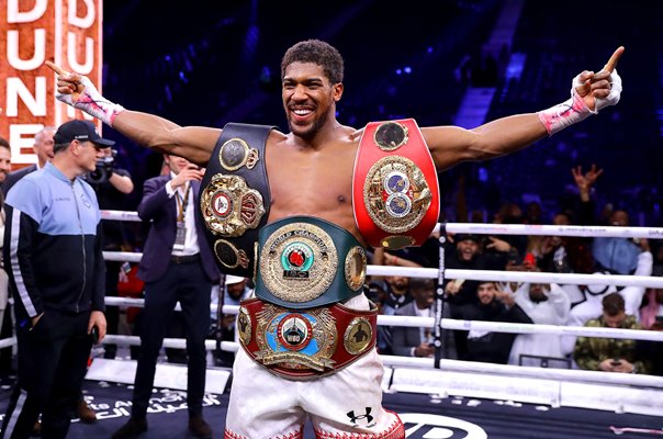 Anthony Joshua regains IBF, WBA, WBO & IBO World Heavyweight Titles 