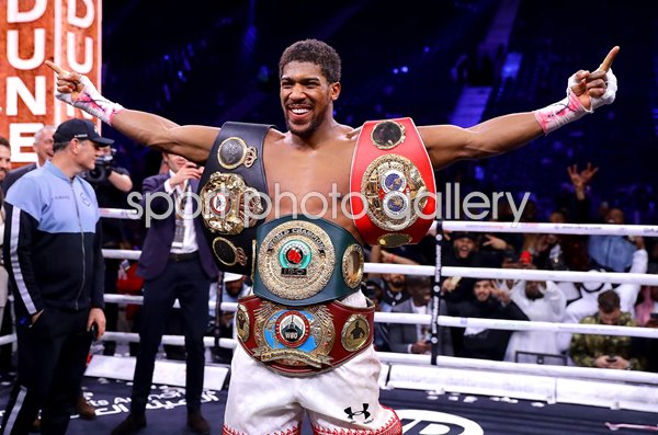 Anthony Joshua regains IBF, WBA, WBO & IBO World Heavyweight Titles 