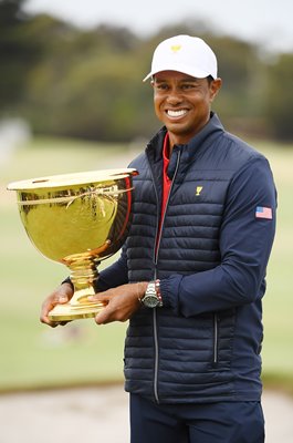 Tiger Woods USA Presidents Cup Winner Captain Royal Melbourne 2019