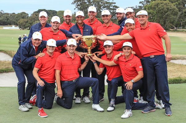 USA Presidents Cup Winners Royal Melbourne 2019