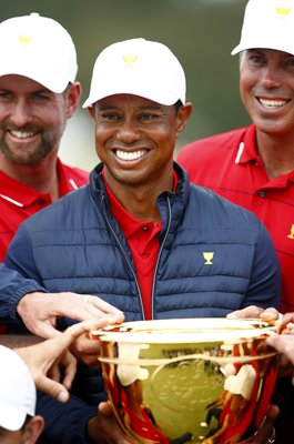 Tiger Woods USA Winning Captain 2019 Presidents Cup 