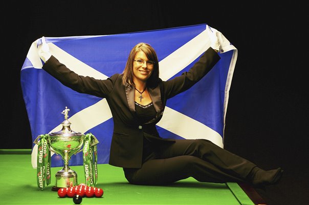 Michaela Tabb Referee World Snooker Crucible Sheffield 2012 