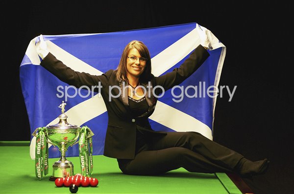 Michaela Tabb Referee World Snooker Crucible Sheffield 2012 