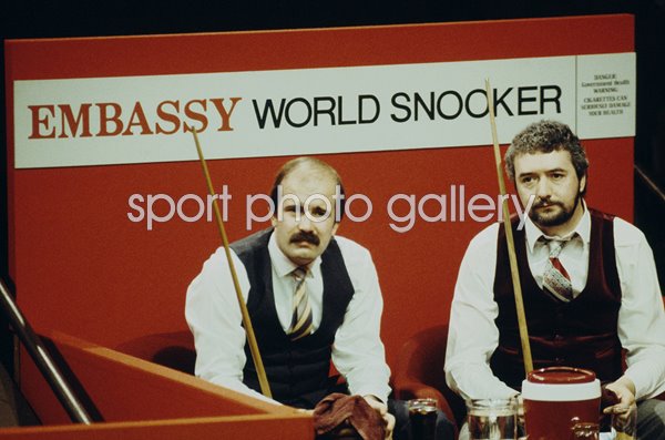Willie Thorne & John Virgo World Snooker Crucible Sheffield 1983
