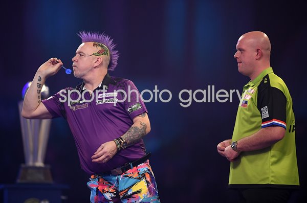 Peter Wright Scotland v Micheal Van Gerwen World Darts 2020