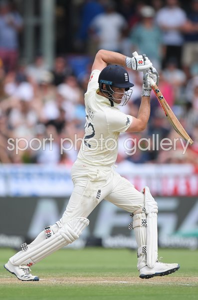 Dom Sibley England drives v South Africa Cape Town 2020