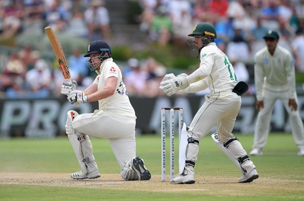 Dom Sibley England sweeps v South Africa Cape Town 2020