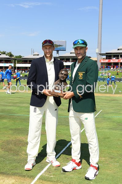 Captains Joe Root England & Faf du Plessis South Africa Centurion 2019