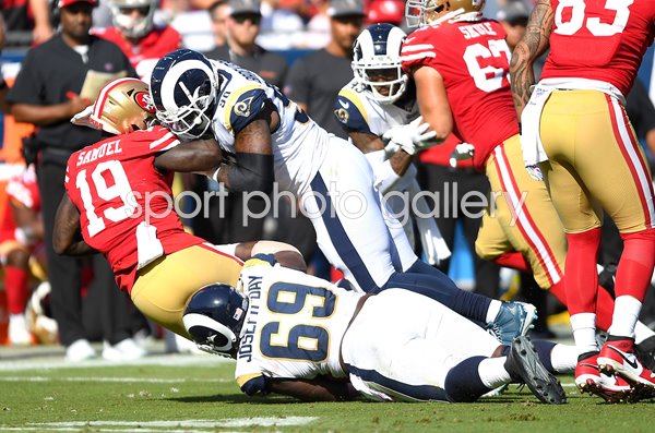 Aaron Donald Los Angles Rams v Deebo Samuel San Francisco 2019