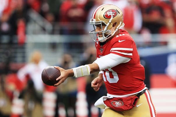 Jimmy Garoppolo San Francisco 49ers v Packers NFC Championship 2020