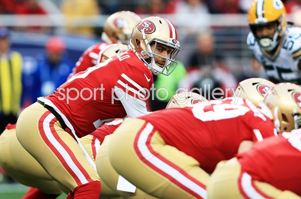 Jimmy Garoppolo San Francisco 49ers v Green Bay NFC Championship 2020