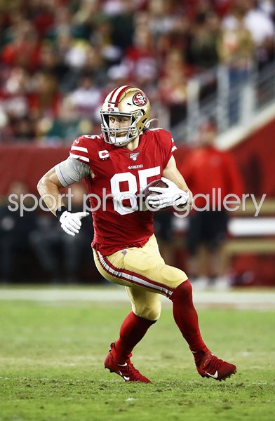 George Kittle San Francisco 49ers Tight End v Green Bay 2019