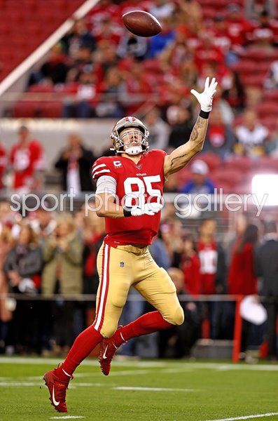 George Kittle San Francisco 49ers Tight End v Rams 2019