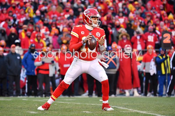 Patrick Mahomes Kansas City Chiefs Quarterback AFC Championship 2020