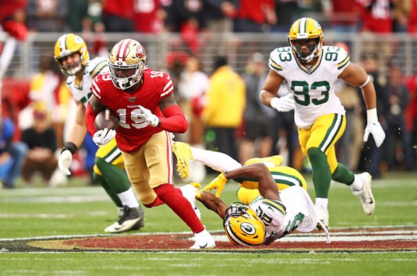 Deebo Samuel San Francisco 49ers v Packers NFC Championship 2020