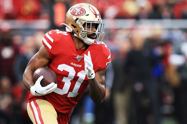 Raheem Mostert San Francisco 49ers v Packers NFC Championship 2020