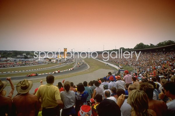 Gerhard Berger Austria Ferrari German Grand Prix Hockenheim 1989