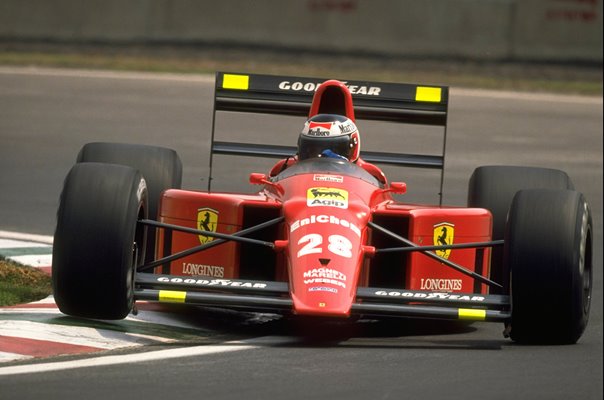 Gerhard Berger Austrian Ferrari Driver Mexican Grand Prix 1989