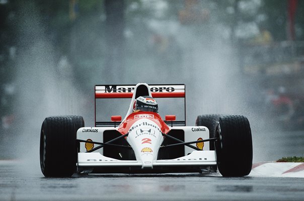 Gerhard Berger Austria Honda McLaren San Marino Grand Prix 1991
