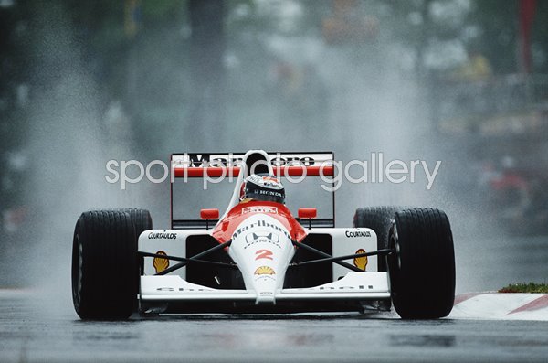 Gerhard Berger Austria Honda McLaren San Marino Grand Prix 1991