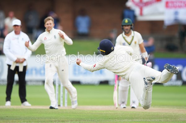 Ollie Pope Short Leg Catch off Joe Root England v South Africa 2020