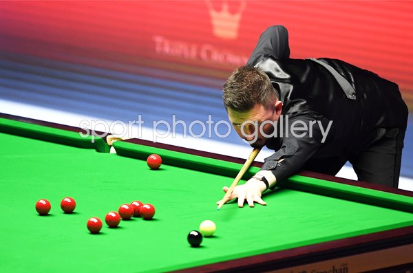 Kyren Wilson Masters Snooker action Alexandra Palace 2020