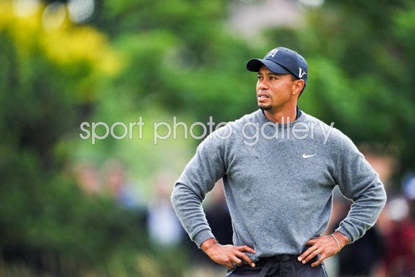 Tiger Woods British Open Lytham 2012