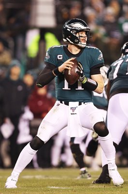 Quarterback Carson Wentz Philadelphia Eagles v Dallas Cowboys 2019