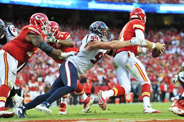 J.J. Watt Houston Texans sacks Alex Smith Kansas City Chiefs 2013