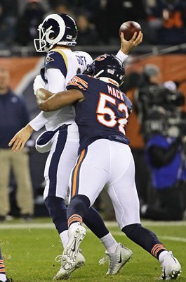 Khalil Mack Chicago Bears sacks Jared Goff LA Rams Soldier Field 2018