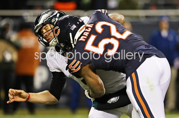 Khalil Mack Chicago Bears sacks Nick Foles Philadelphia 2019