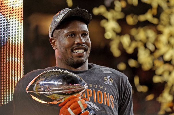 Von Miller Denver Broncos Super Bowl MVP v Panthers Santa Clara 2016