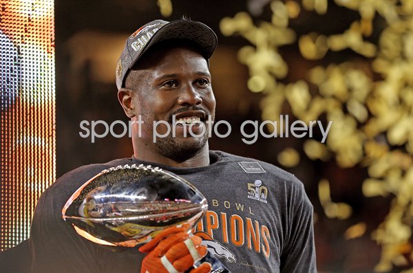 Von Miller Denver Broncos Super Bowl MVP v Panthers Santa Clara 2016
