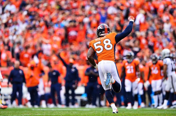 Von Miller Denver Broncos v Oakland Raiders Mile High 2017