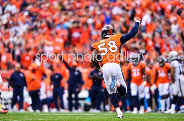 Von Miller Denver Broncos v Oakland Raiders Mile High 2017