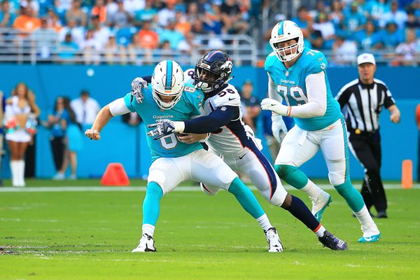 Von Miller Denver Broncos v Jay Cutler Miami Dolphins 2017