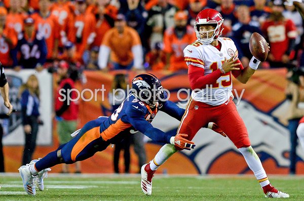 Patrick Mahomes Kansas City Chiefs v Von Miller Denver Broncos 2018