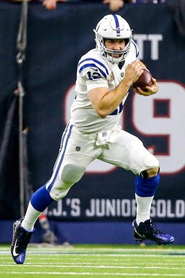 Andrew Luck Indianapolis Colts quarterback v Houston Texans 2019
