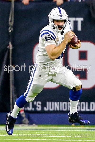 Andrew Luck Indianapolis Colts quarterback v Houston Texans 2019