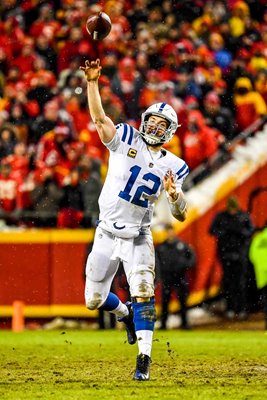 Andrew Luck Indianapolis Colts quarterback v Kansas City Chiefs 2019