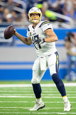 Philip Rivers Los Angeles Chargers quarterback v Detroit Lions 2019