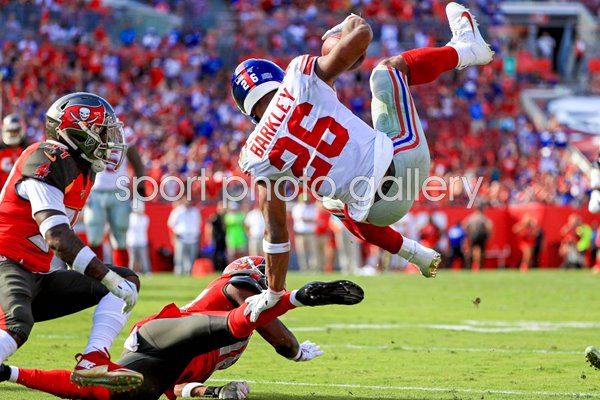 Saquon Barkley New York Giants v M.J. Stewart Tampa Bay Buccaneers 2019