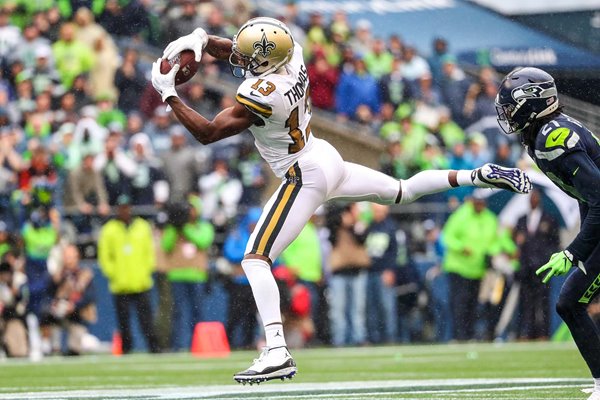 Michael Thomas New Orleans Saints v Seattle Seahawks Washington 2019