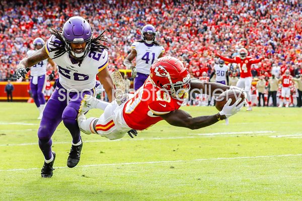 Tyreek Hill Kansas City Chiefs v Minnesota Vikings Arrowhead Stadium 2019