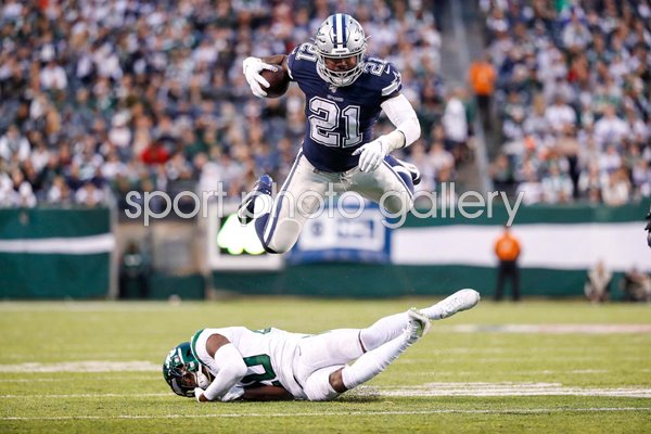 Ezekiel Elliott Dallas Cowboys Running Back v New York Jets 2019