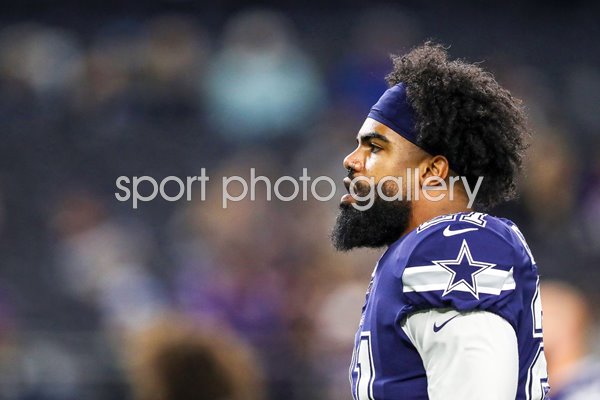 Ezekiel Elliott Dallas Cowboys v Minnesota Vikings Arlington 2019