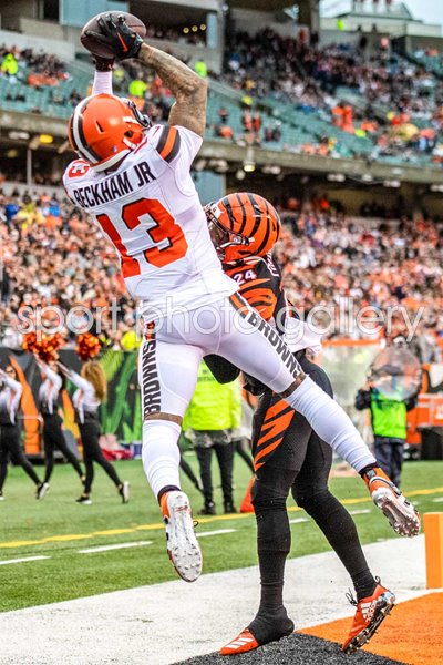 Odell Beckham Jr Cleveland Browns v Cincinnati Bengals 2019