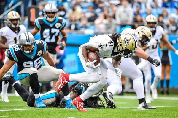 Alvin Kamara New Orleans Saints v Carolina Panthers Charlotte 2019